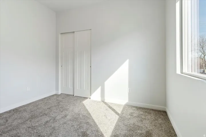 2nd Bedroom with Large Closet with Double Doors
