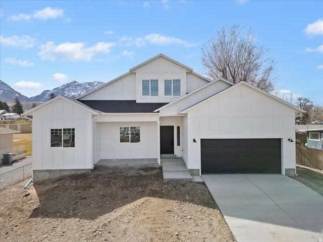 Front View of Home with Mountain Views