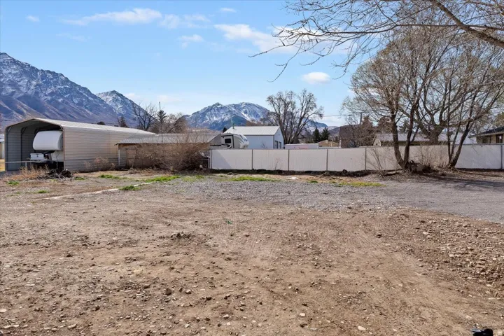 Backyard with Great Mountain Views.