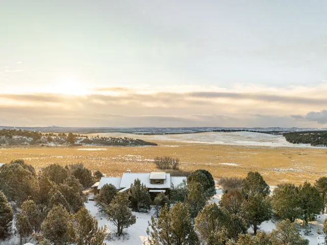 View from above of property