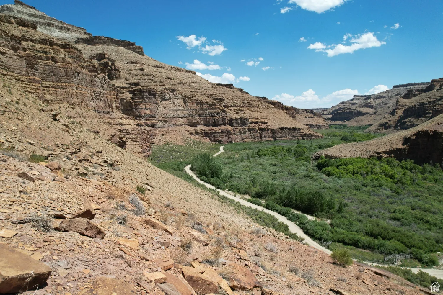 View of mountain backdrop