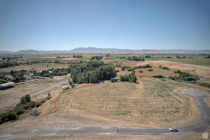 View of rural area featuring a mountain backdrop