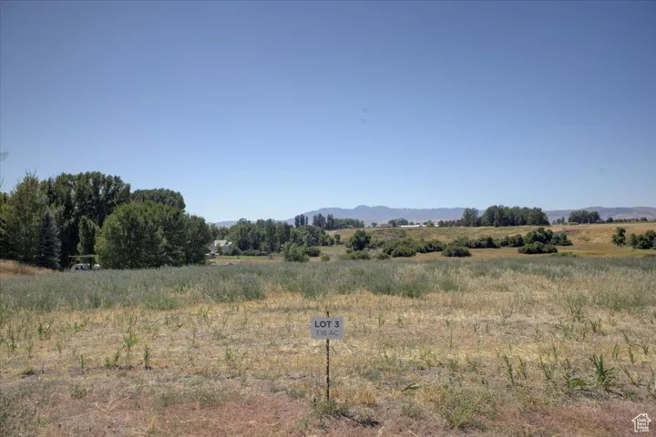 Mountain view featuring rural landscape