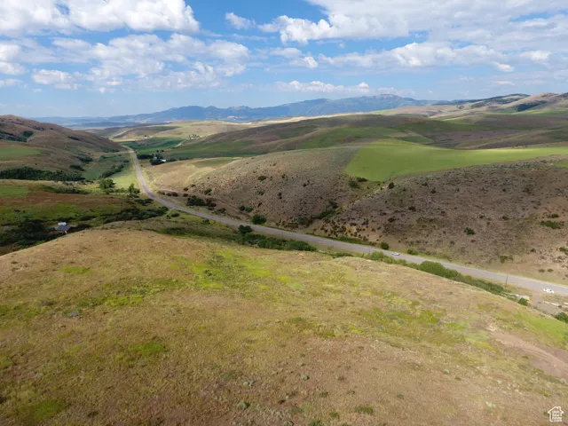 Bird's eye view of mountains