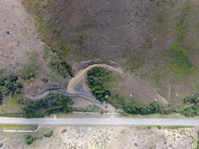 Aerial view of property's location