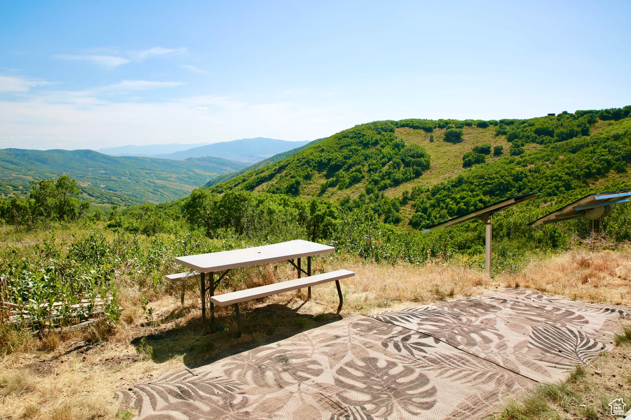View of mountain backdrop