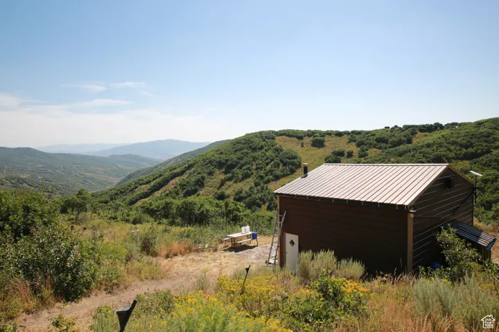 View of mountain backdrop
