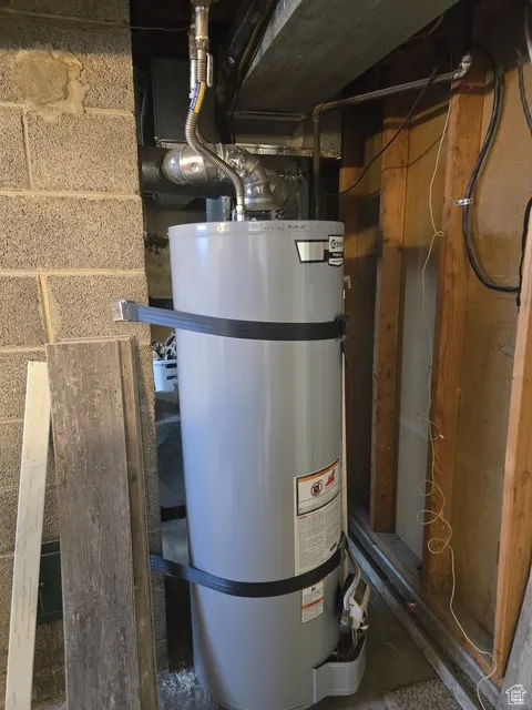 Utilities with water heater