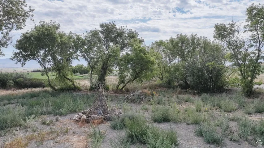 View of undeveloped land with rural landscape