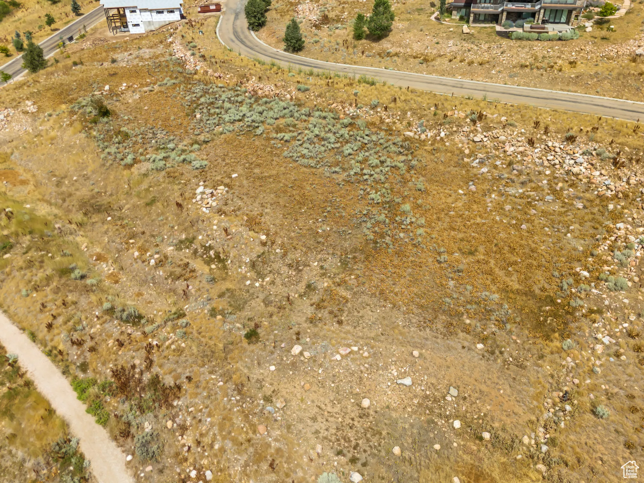 Aerial view of property and surrounding area