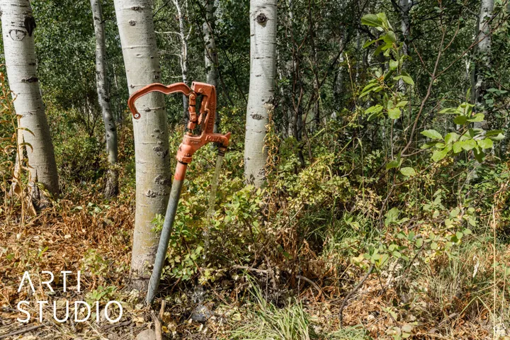 Potable, spring water.