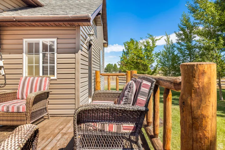 View of deck