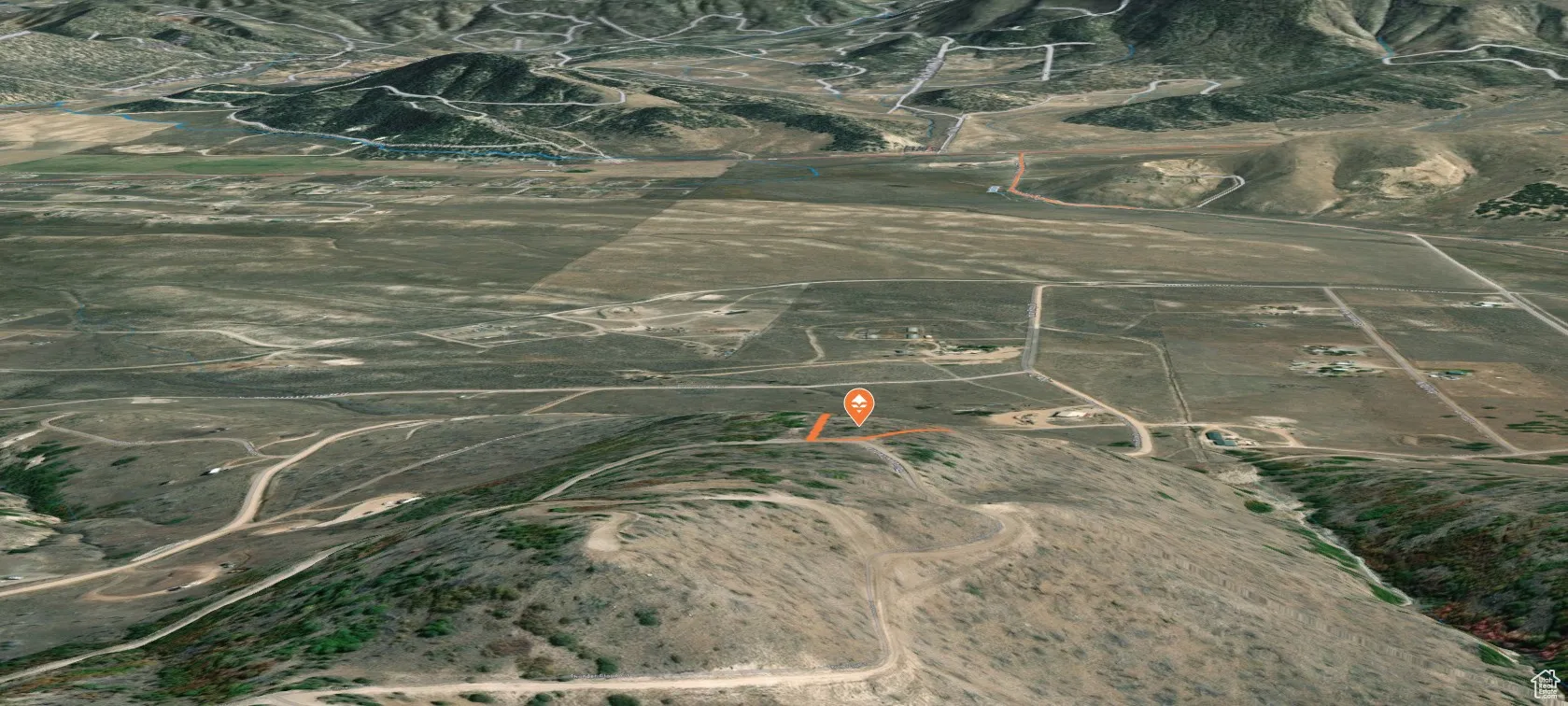 Aerial overview of property's location