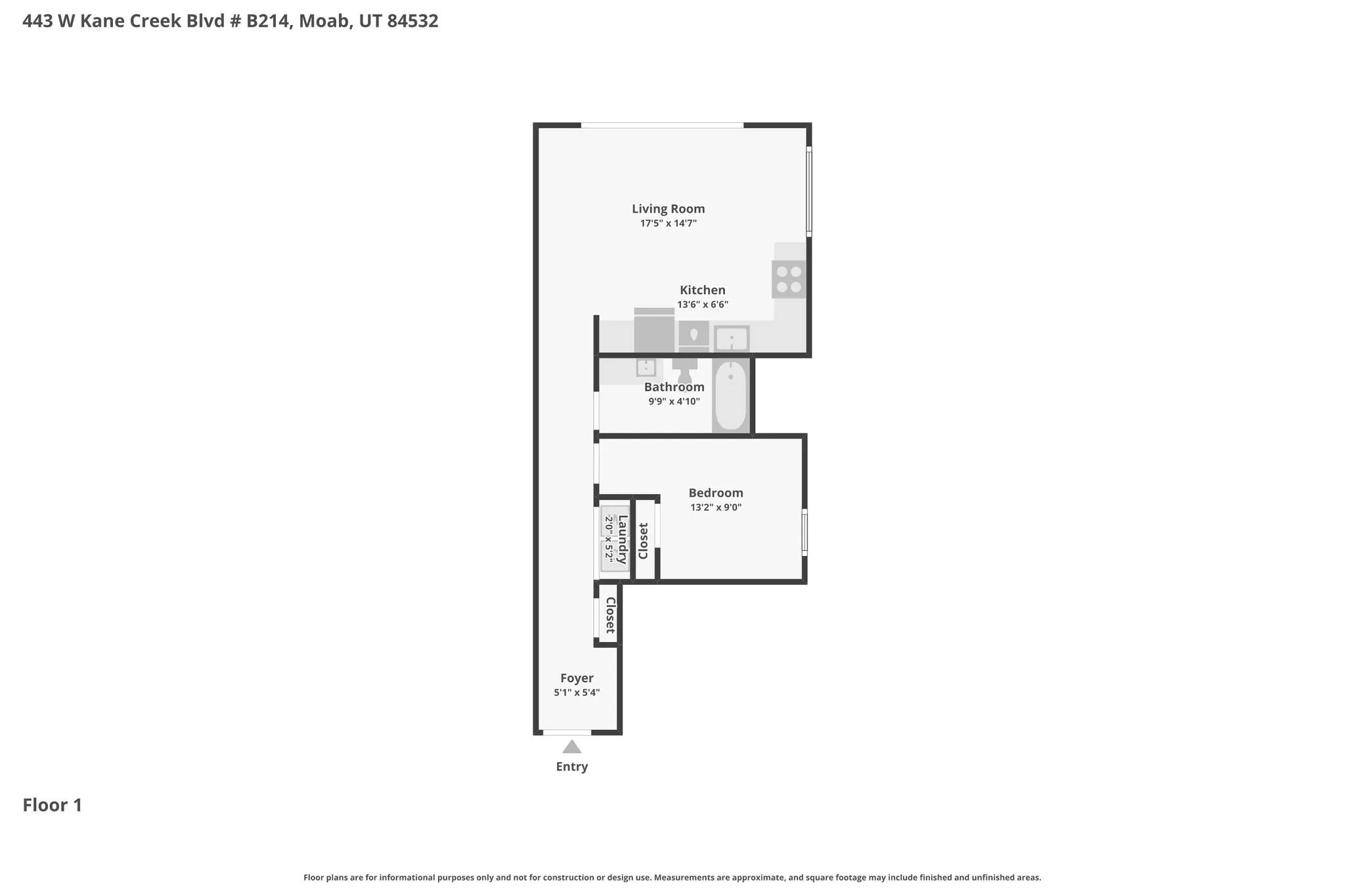 View of floor plan / room layout