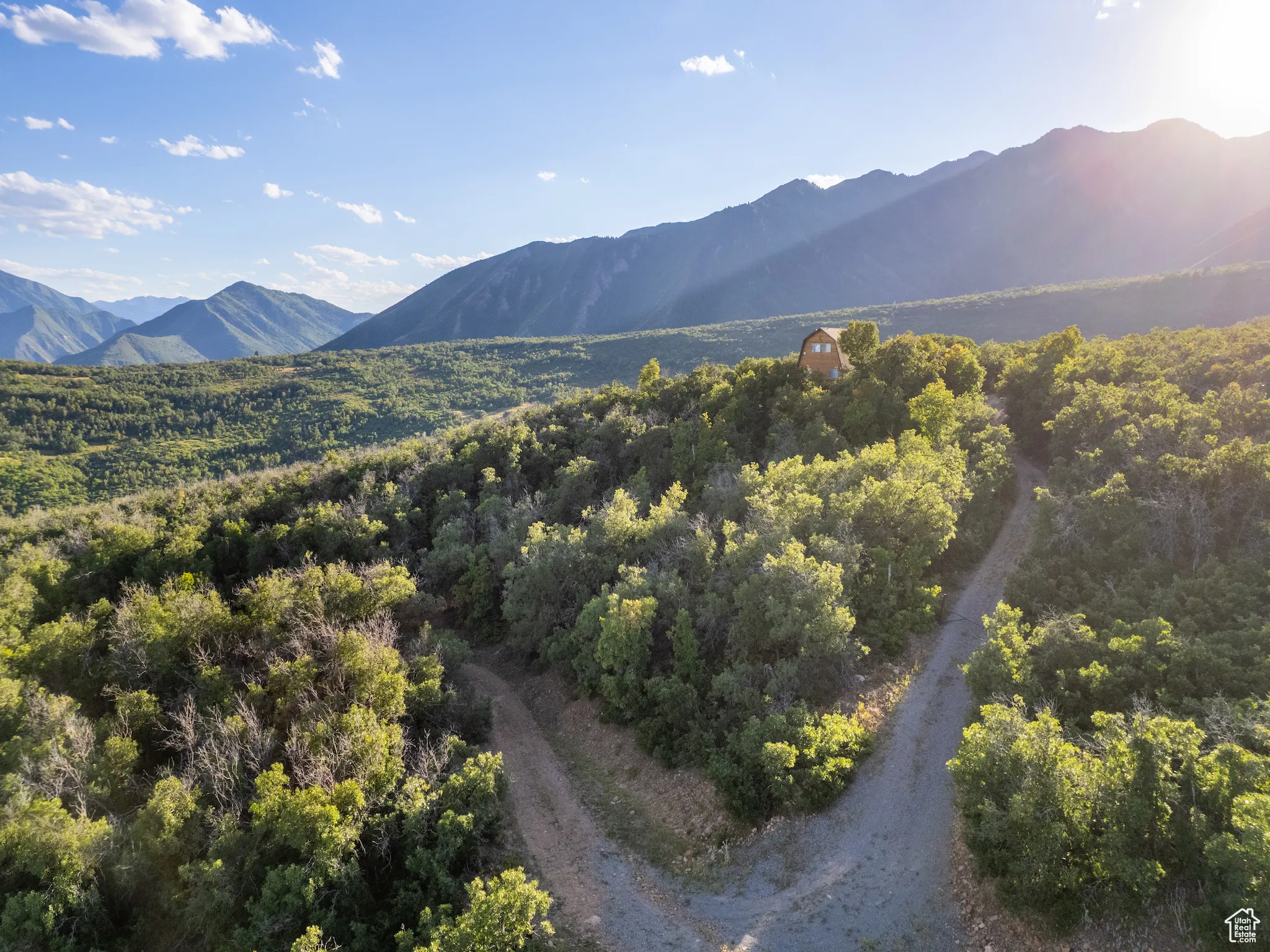 View of mountain background