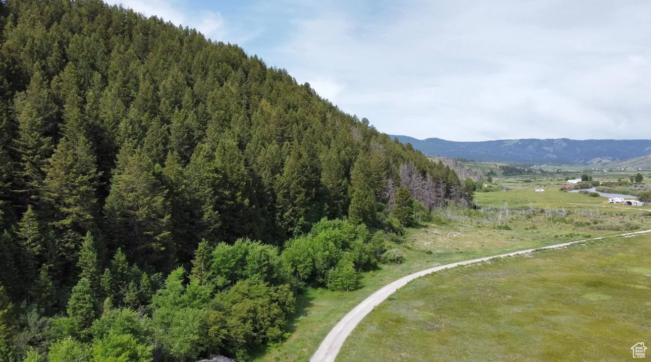 Mountain view featuring rural landscape