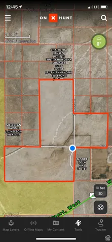 Map / location featuring property boundaries highlighted