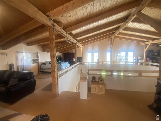 View of additional living space
