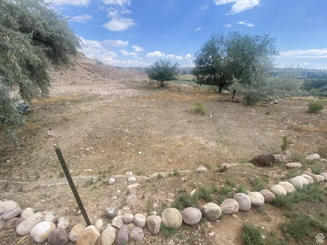 View of yard featuring a view of rural / pastoral area