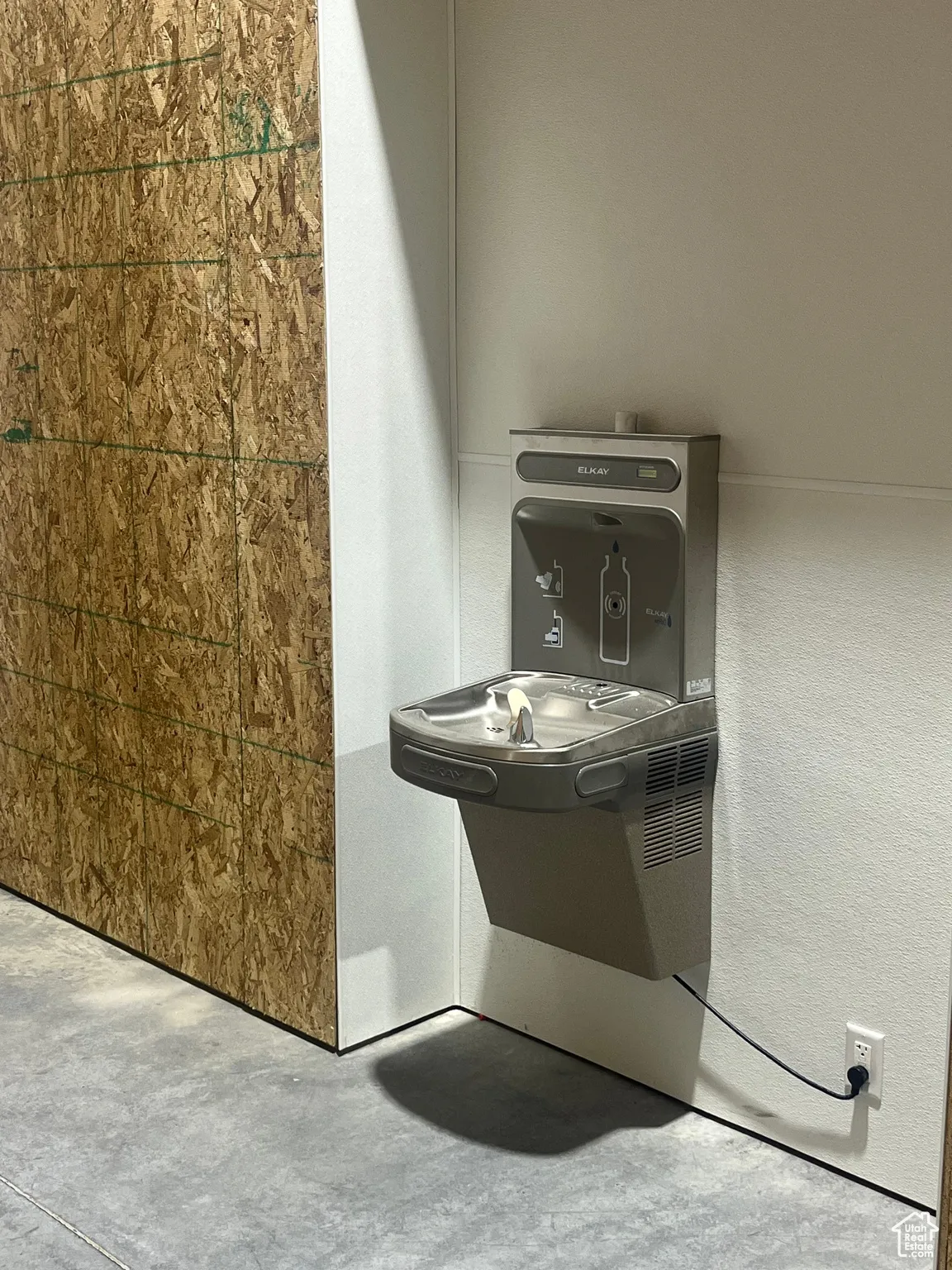 Detailed view of a textured wall