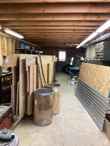 View of basement