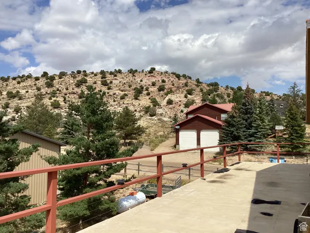 View of mountain background