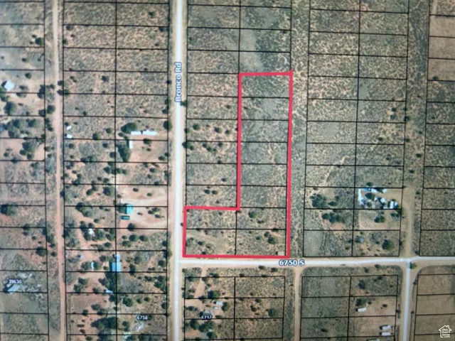 Map / location with property boundaries highlighted