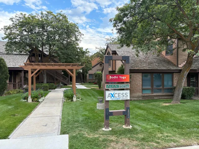 Entry view from parking