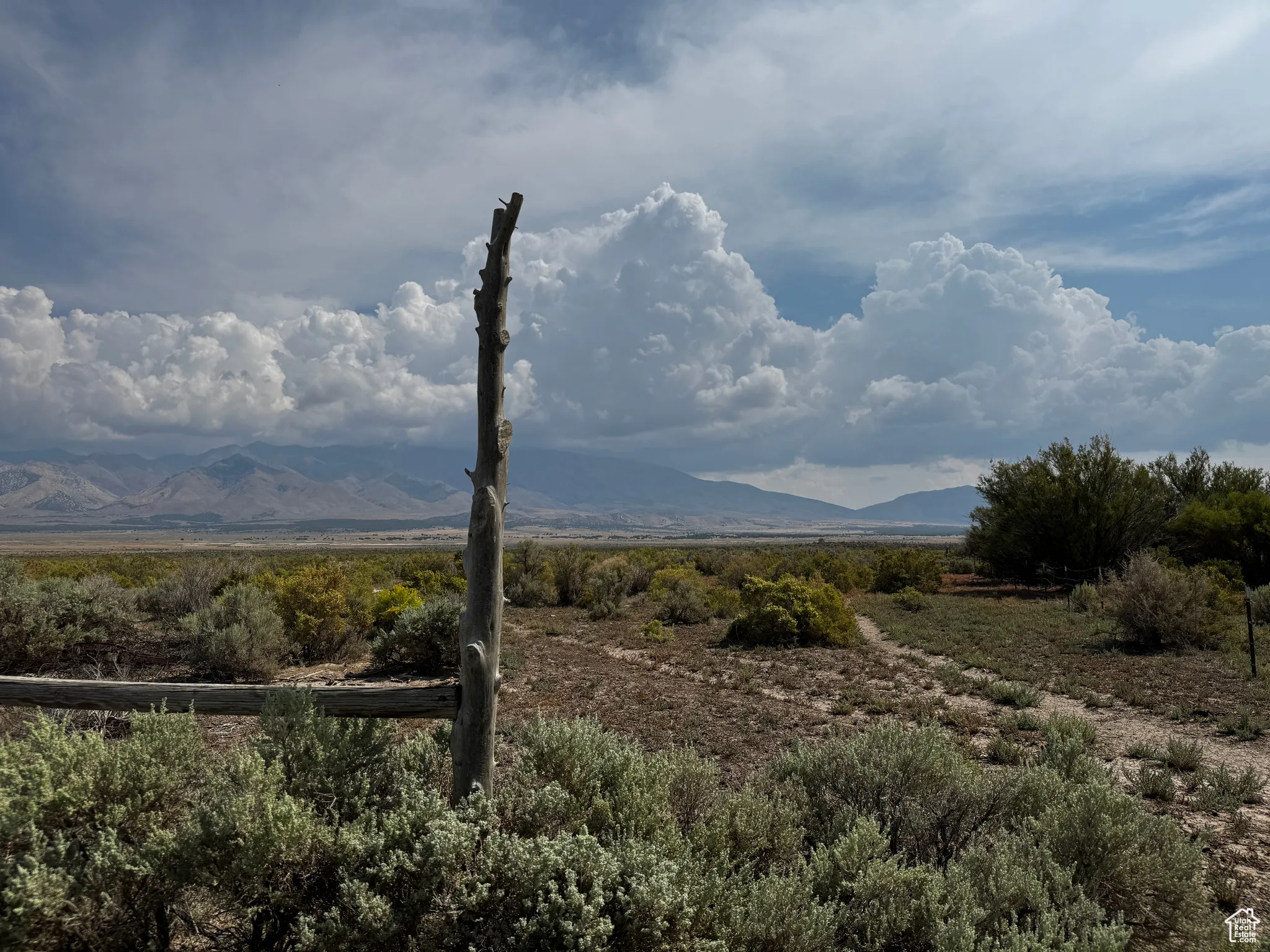 View of mountain backdrop