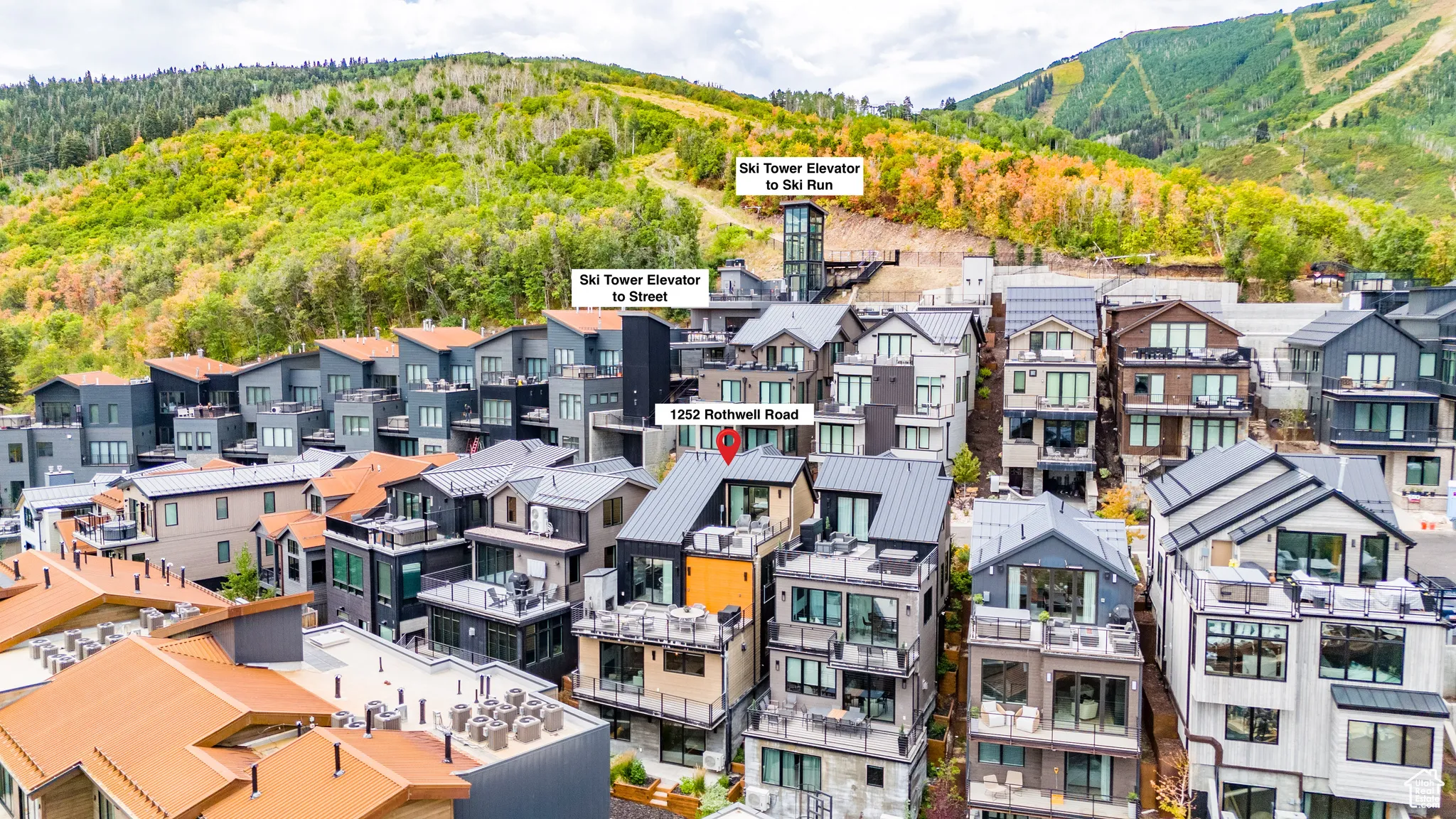 The jewel of Kings Crown is its ski tower that provides ski in / ski out to Park City Mountain Resort.