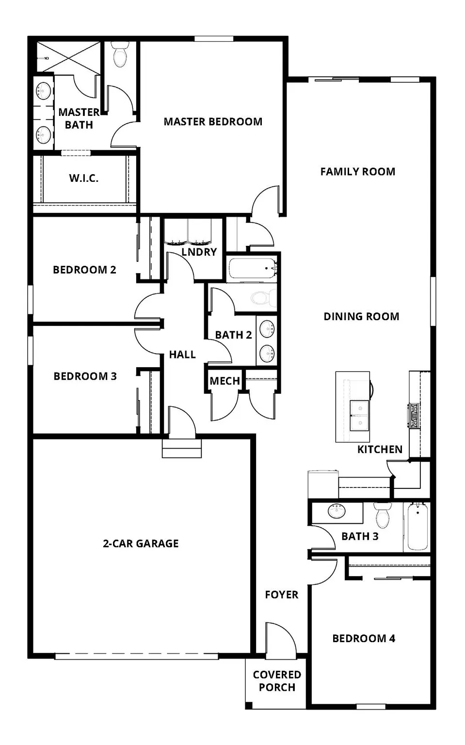 View of home floor plan