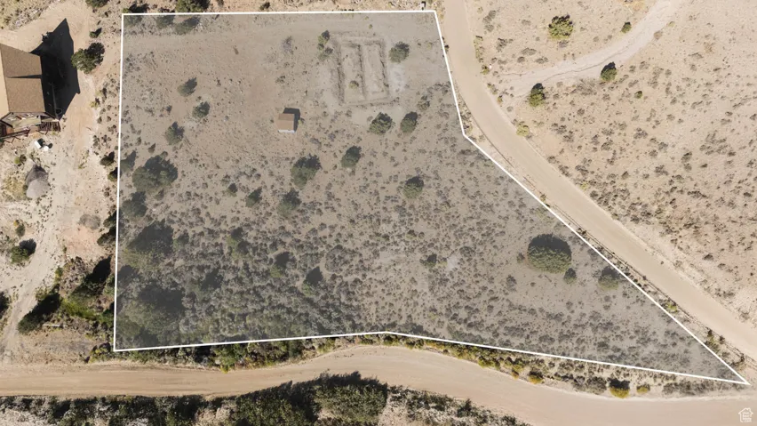 Map / location with property parcel outlined