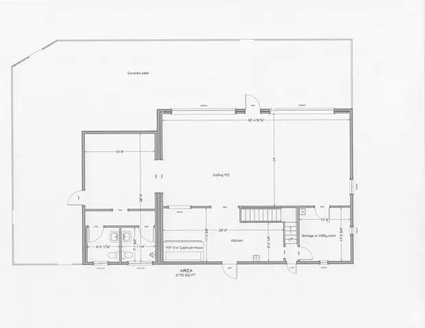 View of floor plan / room layout