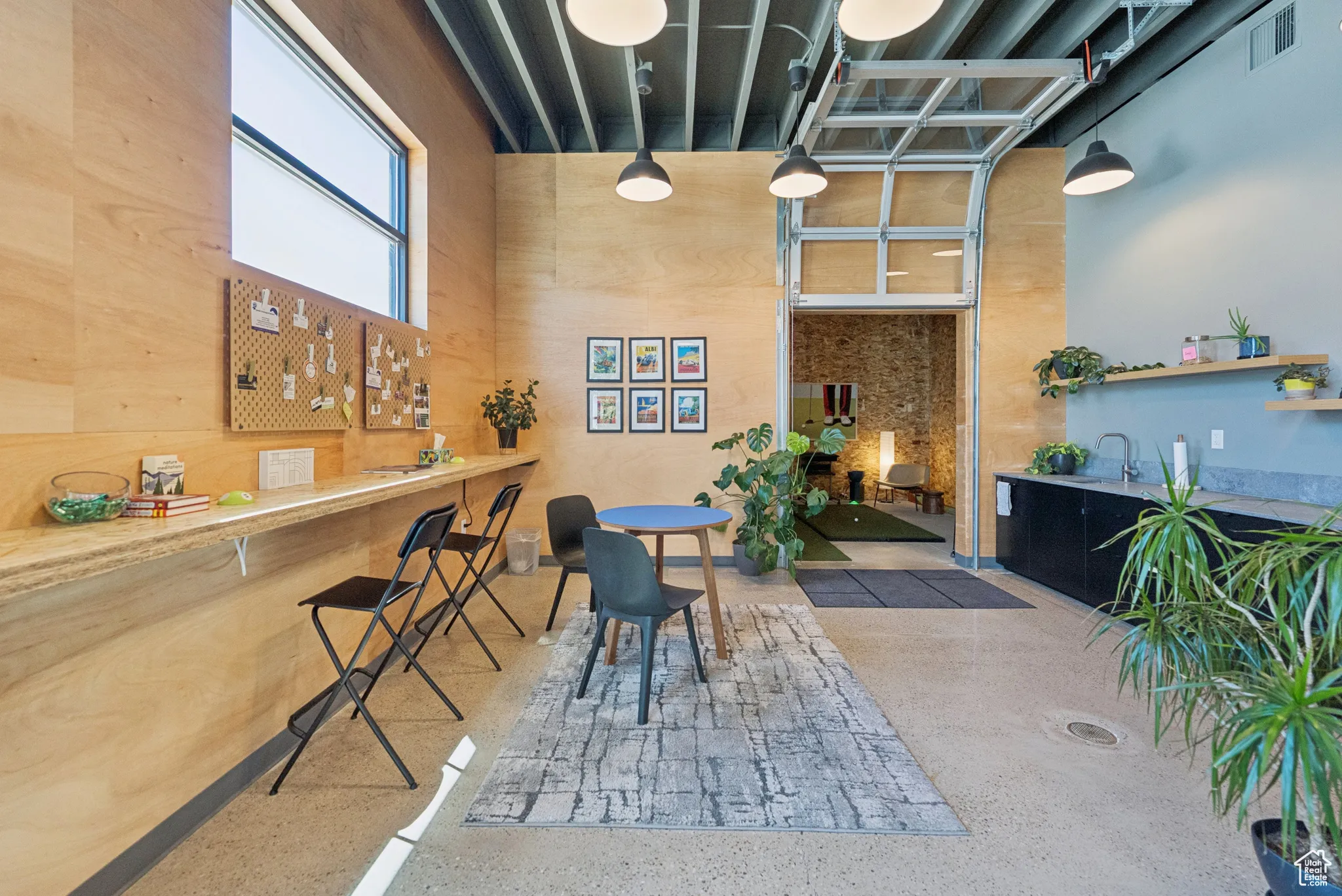View of reception area