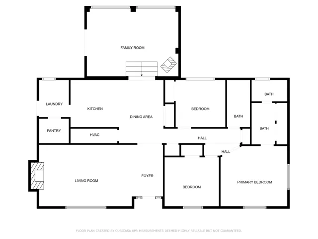 View of floor plan / room layout