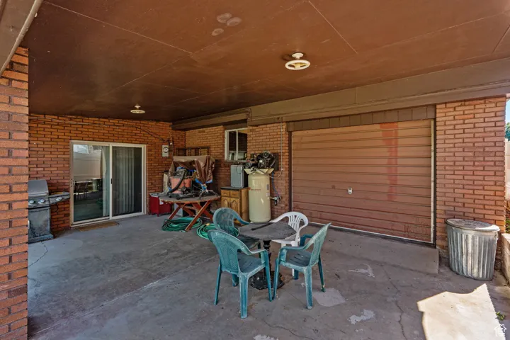 View of patio / terrace featuring a grill