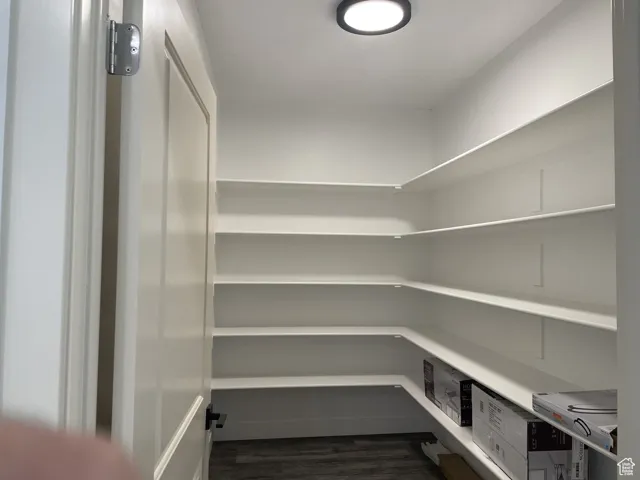 View of storage area