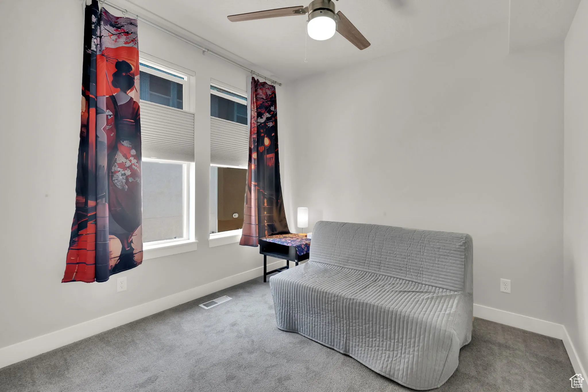 Bedroom/Office on level 2 with kitchen & great room.