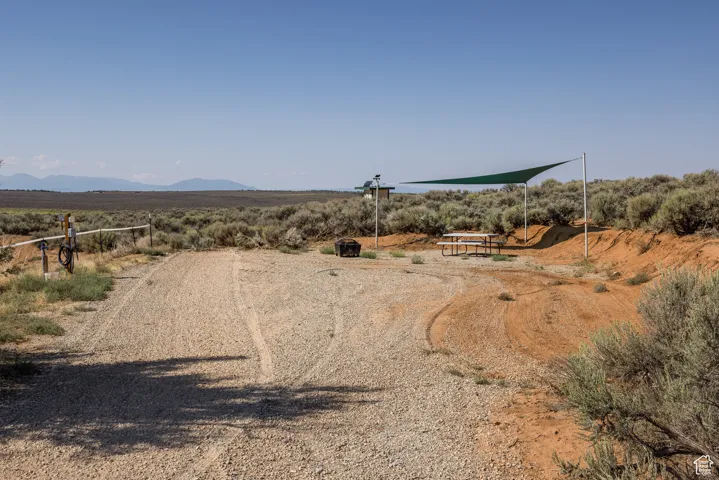 View of campsite.