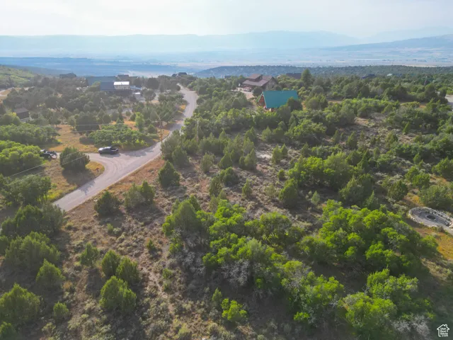Drone / aerial view of mountains
