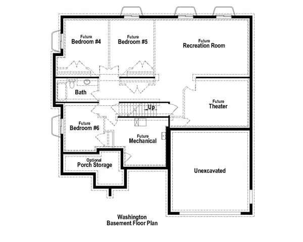 View of home floor plan
