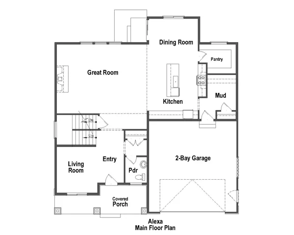 View of home floor plan