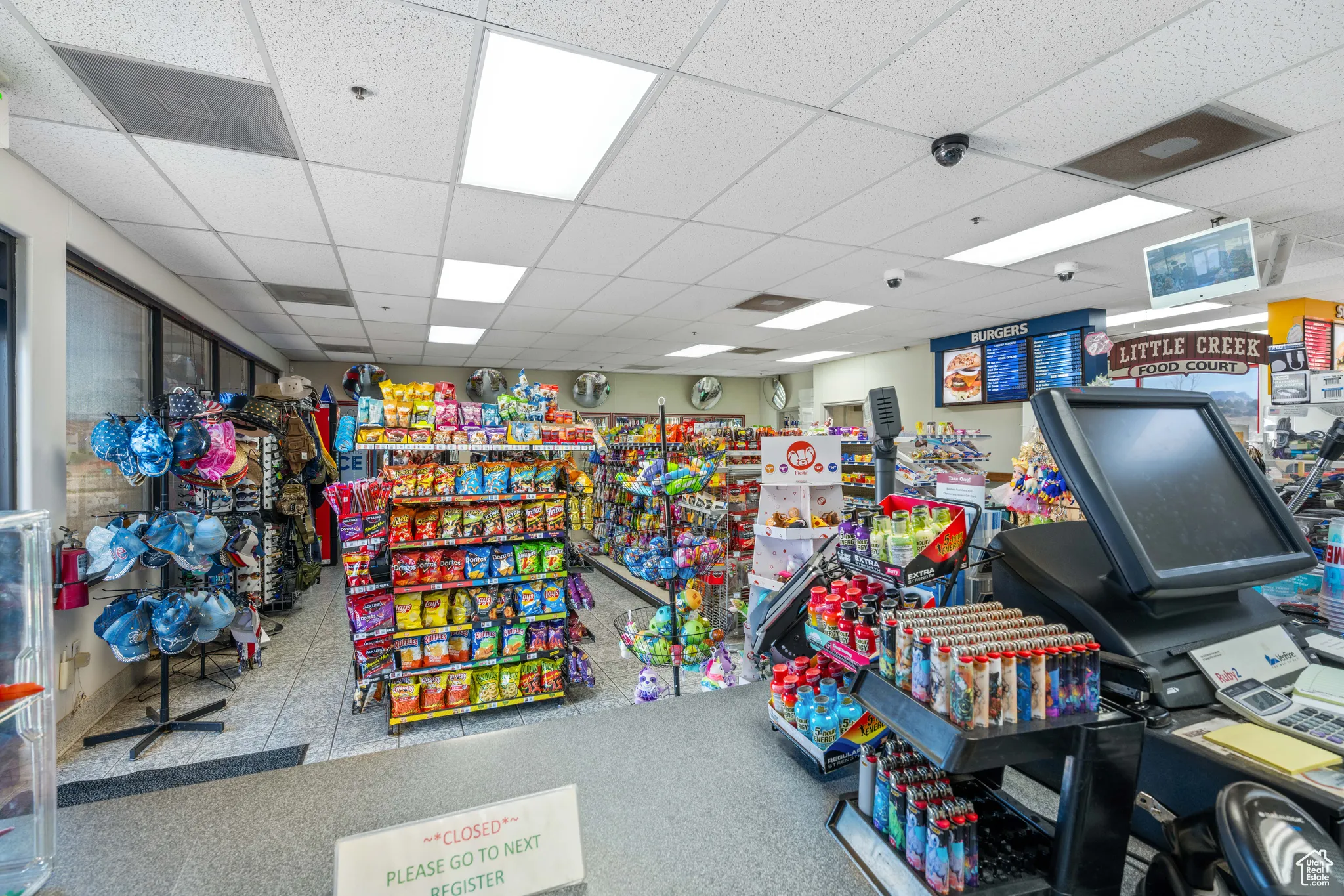 Playroom featuring a drop ceiling