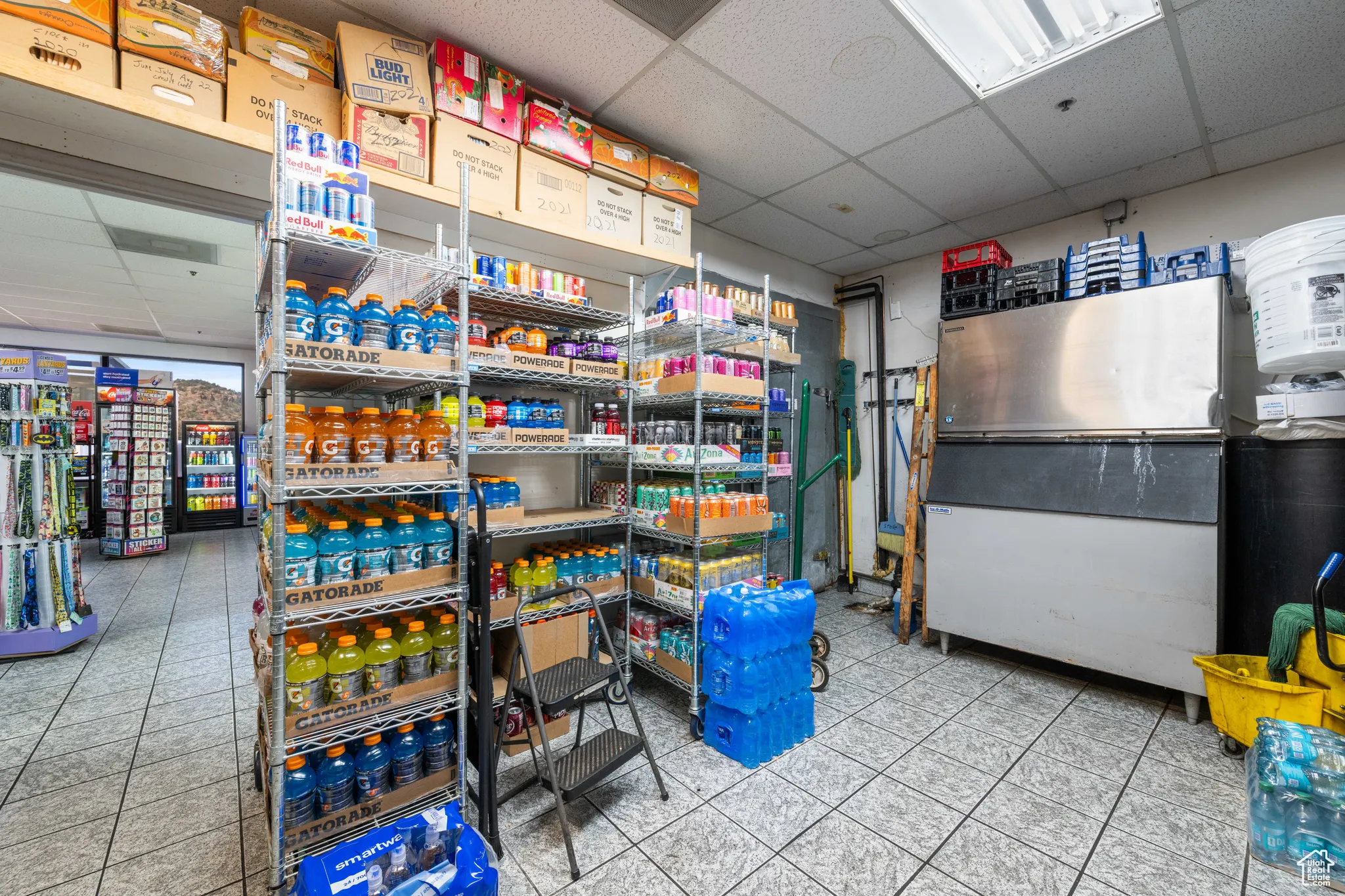 View of storage room