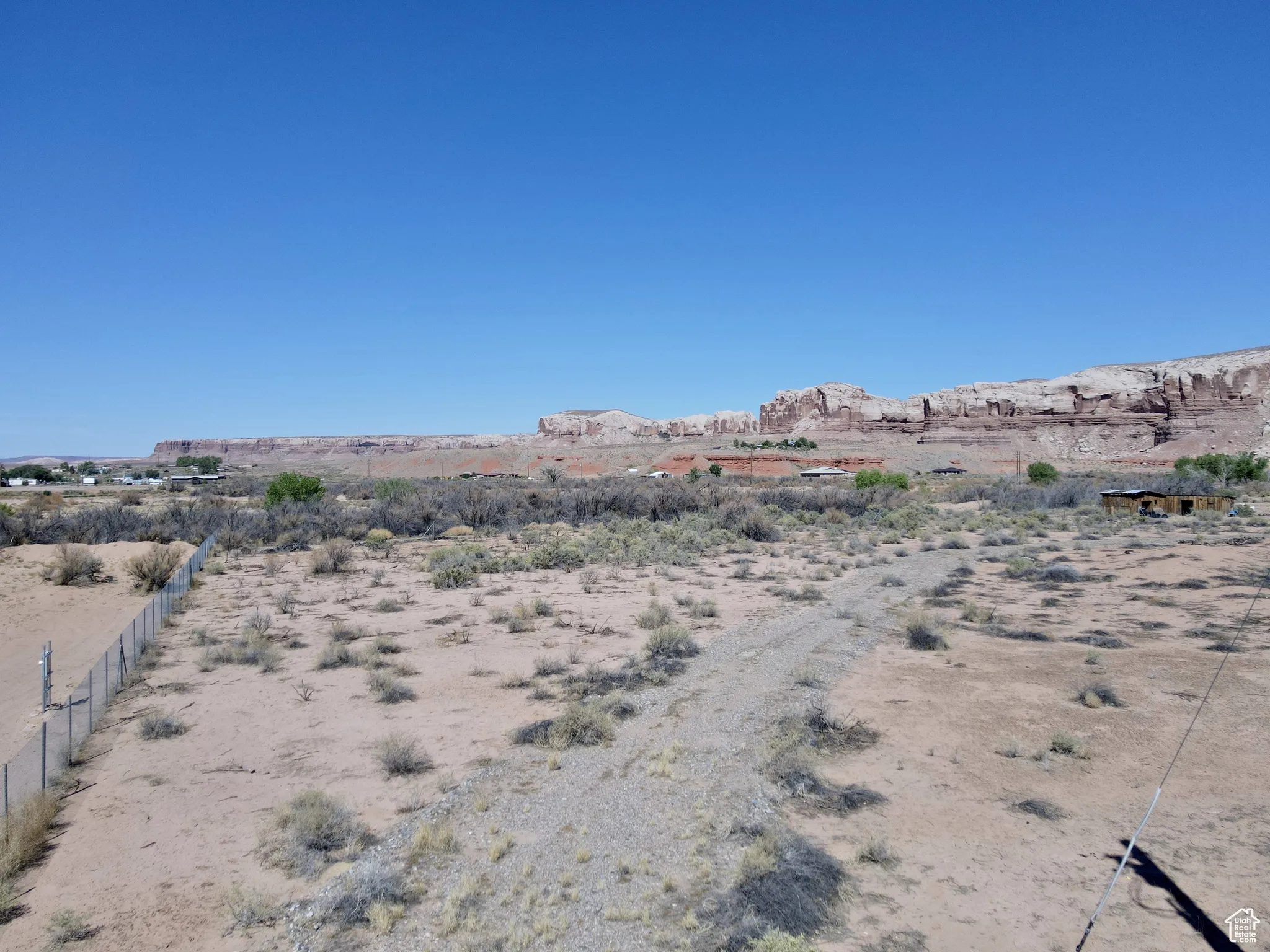 View of yard featuring a desert view and a rural view