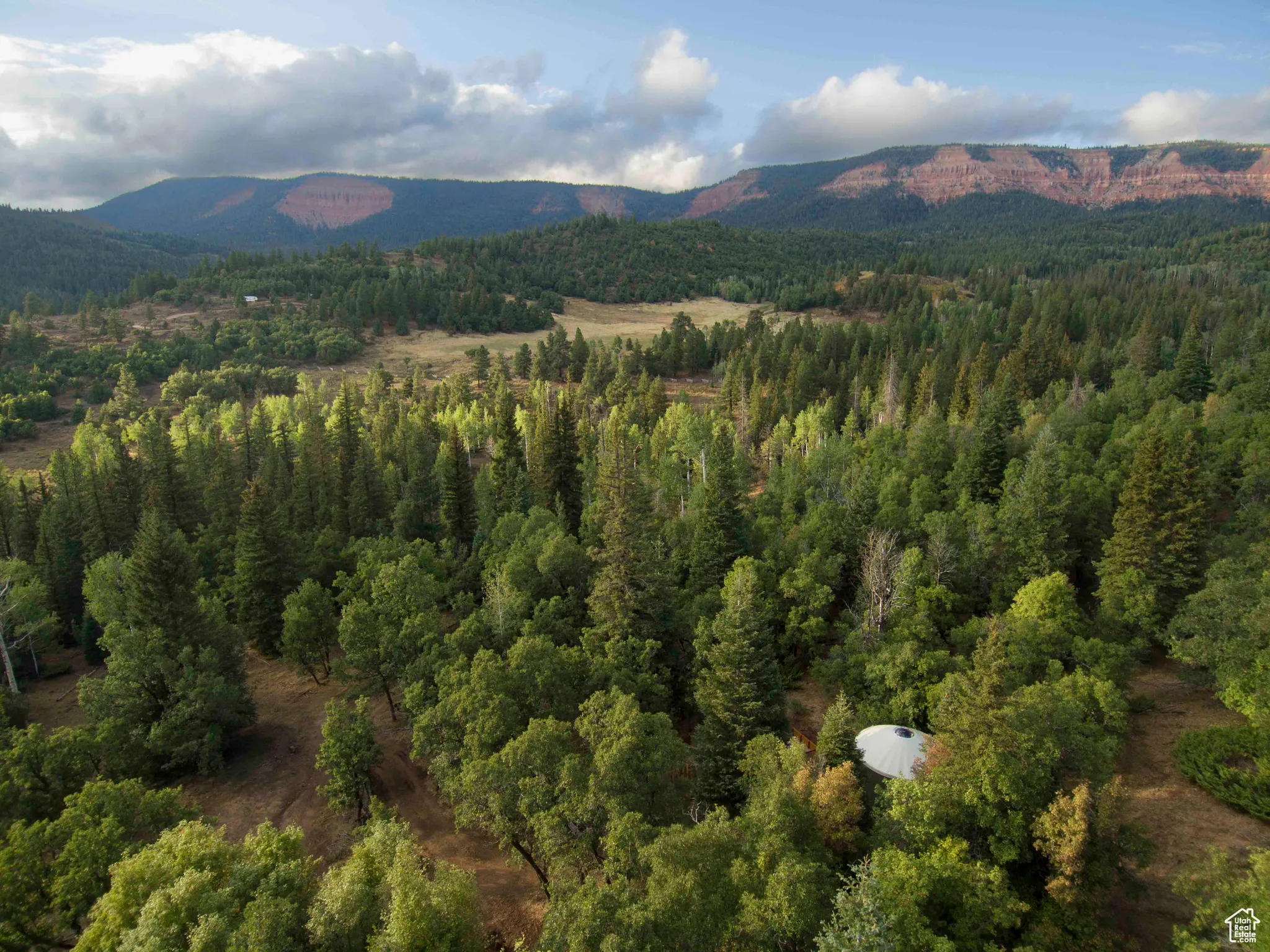 View of mountain background