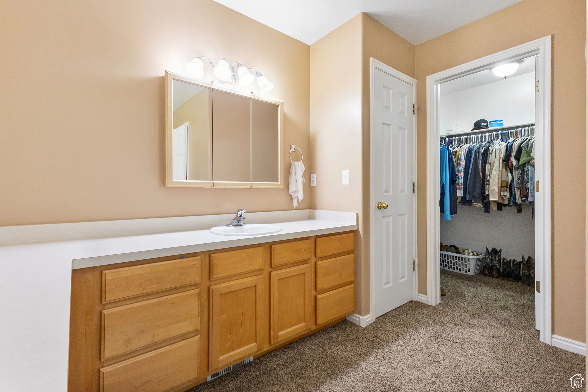 Primary Bathroom with plenty of counterspace
