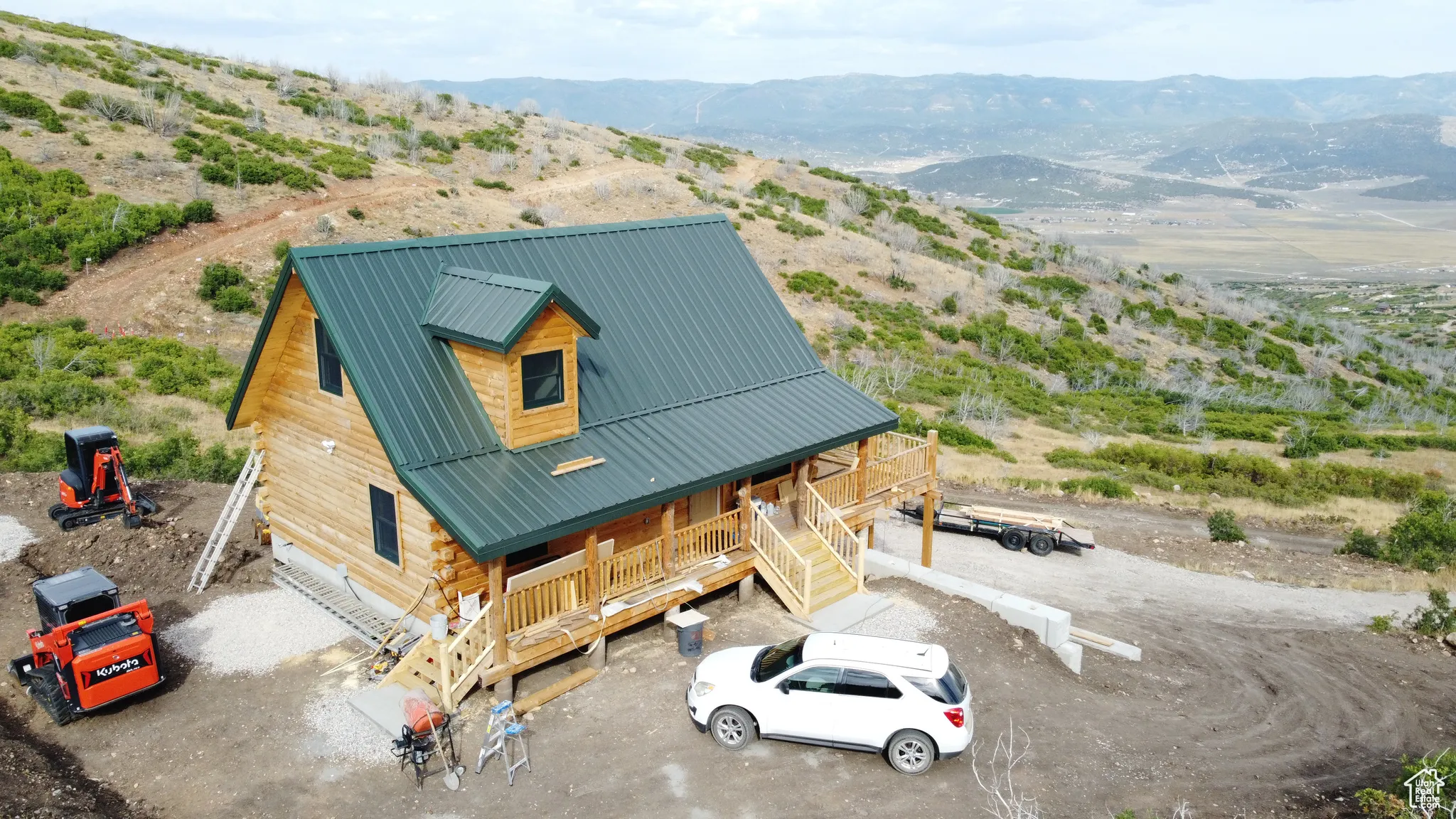 Drone / aerial view of mountains