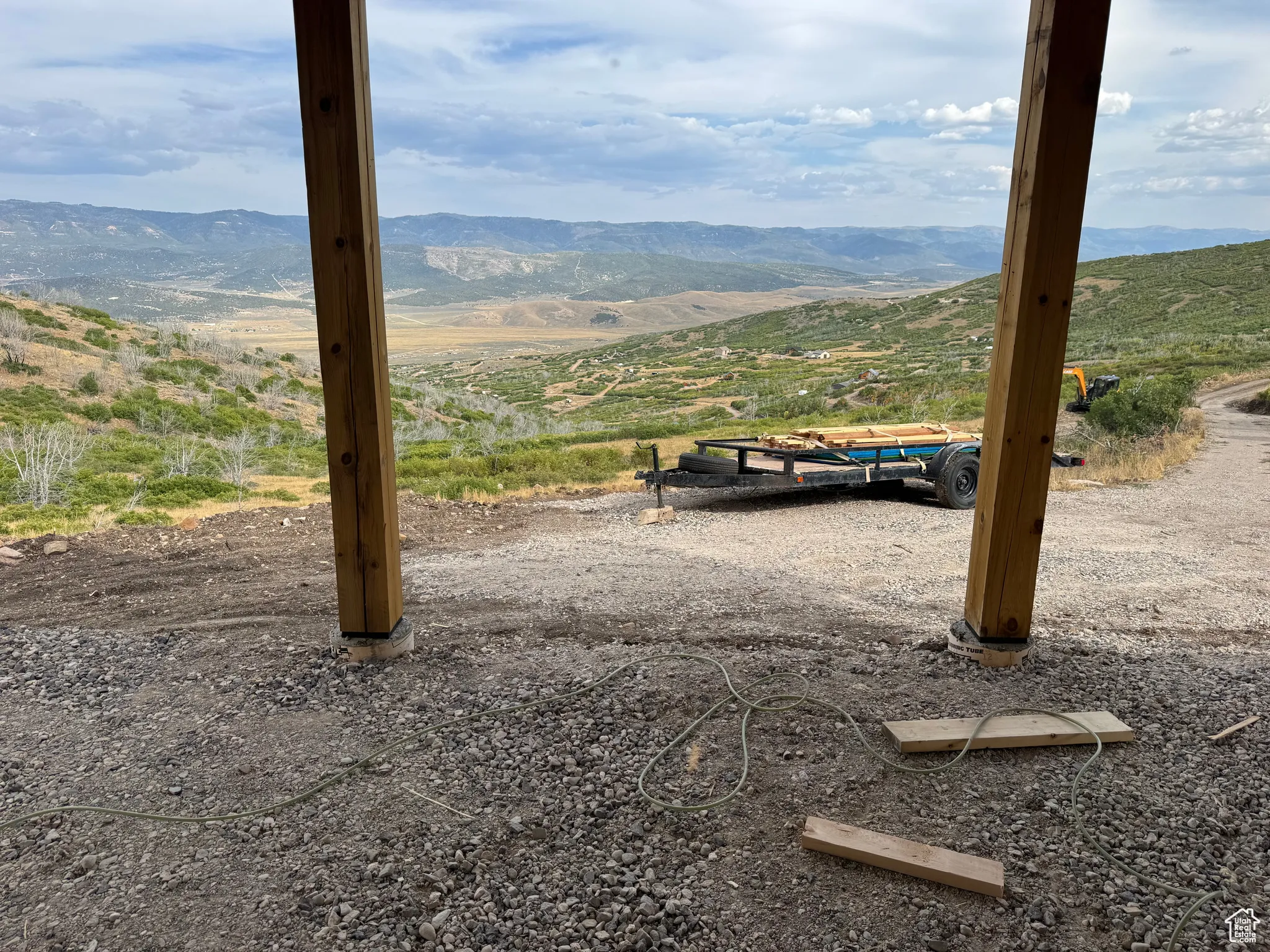 View outside of basement