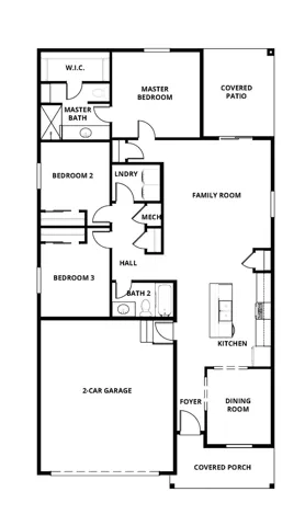 View of floor plan / room layout
